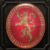 game of thrones 15 lines lannister symbol