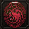 game of thrones 15 lines targaryen symbol