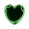 ghost booster go guaranteed heart symbol
