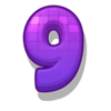 ghost pigger purple nine symbol