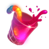 ghost pigger rainbow potion symbol