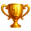 goal goal goal pachin goal gold trophy symbol