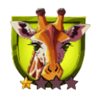 great game serengeti girafe symbol