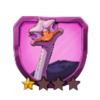 great game serengeti ostrich symbol