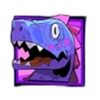 grug make fire purple dinosaur symbol
