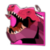 grug make fire red dinosaur symbol