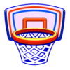 hot dunk basket net symbol