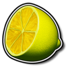 hot fruit dash lemon half symbol