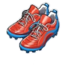 huff n lots of goals shoes symbol