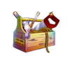 huff n lots of puff grand toolbox symbol