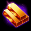 hyper gold all in gold bars symbol
