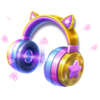 idol pop fever headphones symbol