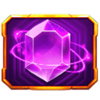 launch to riches pink gem symbol