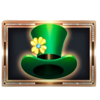 leprechaun hold hat symbol
