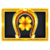leprechaun hold horseshoe symbol