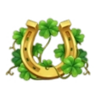lucky patrick coins hold and win horseshoe symbol