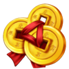 macaco da fortuna coins symbol