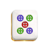 mahjong wins triple pot 5 circles symbol