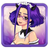 maids cafe riches lady purple symbol