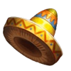 mariachi coins sombrero symbol