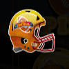 mega football helmet symbol