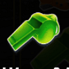mega football whistle symbol