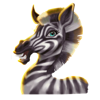 mega moolah megaways zebra symbol