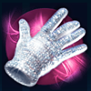 michael jackson king of pop hand symbol