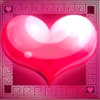 mighty aphrodite heart symbol
