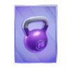 mighty mania kettlebell symbol