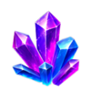 mystic reels purple crystal symbol