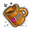 nine to five coffeemug symbol