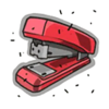 nine to five stapler symbol