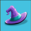 pumpkin fairy witch hat symbol
