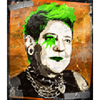 punk rocker 3 painting 2 symbol