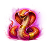 ra vs osiris pink snake symbol