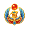 reel of ra bird symbol