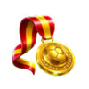 ronaldinho da sorte medal symbol