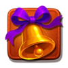santa pigger golden bell symbol