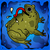 soaked by seamen frog symbol