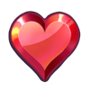 stunning 7 heart symbol