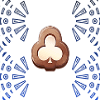 sweet cat cafe club cookie symbol