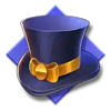 the great banker top hat symbol
