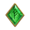 thor power whack and win green gem symbol