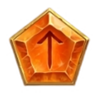 thor power whack and win orange gem symbol