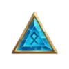 thor power whack and win triangle gem symbol