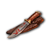 tombstone begins knife symbol