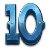 track n gold 10 symbol