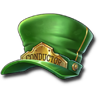 track n gold hat symbol