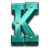 track n gold k symbol